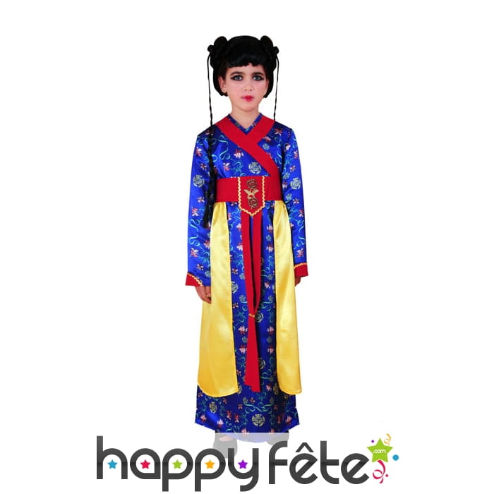 Costume chinoise pour fille