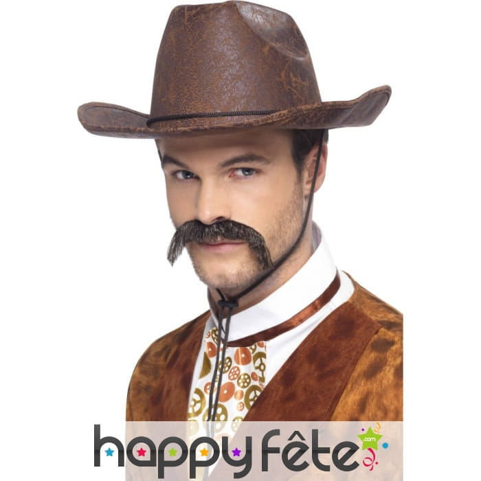 Chapeau cowboy steampunk