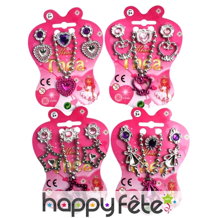 Collier coeur sur chaîne