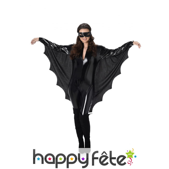 Combinaison chauve-souris moulante pour femme