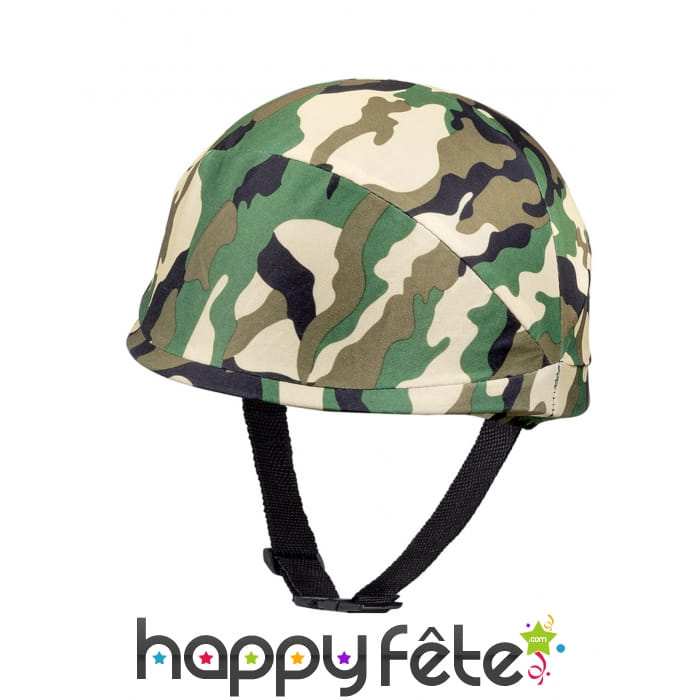 Casque camouflage taille adulte
