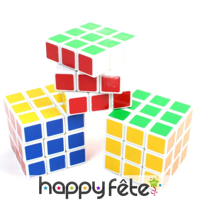 Cube casse-tête style rubik cube, 3cm3