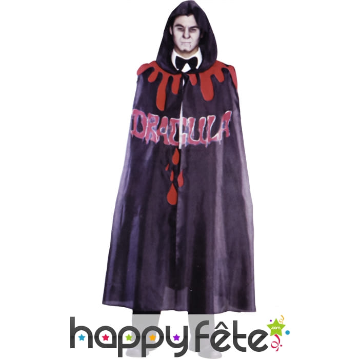 Cape dracula avec capuche