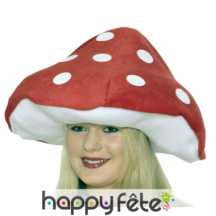 Chapeau d'amanite tue mouche adulte