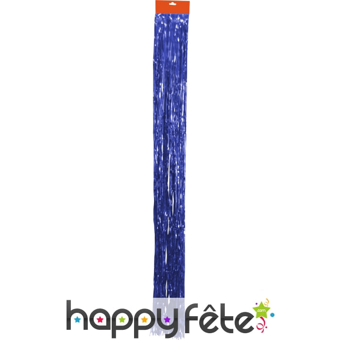 Cheveux d'ange ondulé bleu 1 m