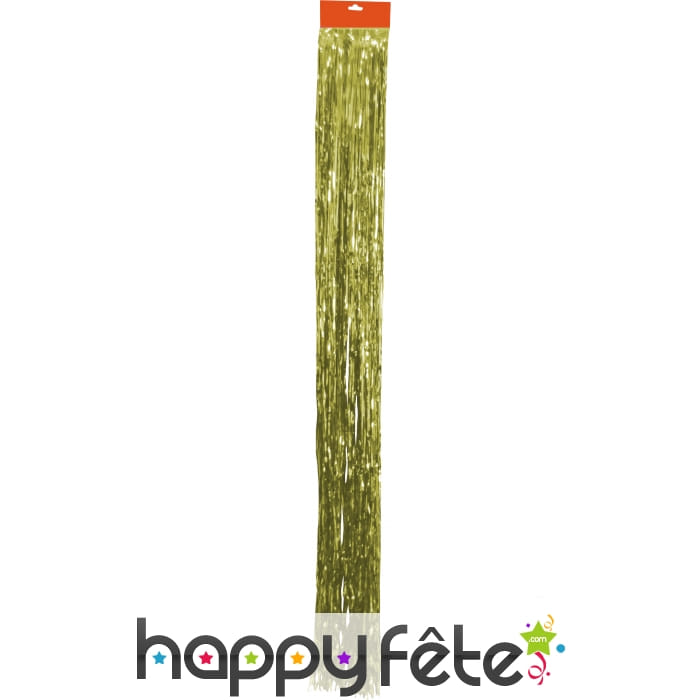 Cheveux d'ange ondulé doré 1 m