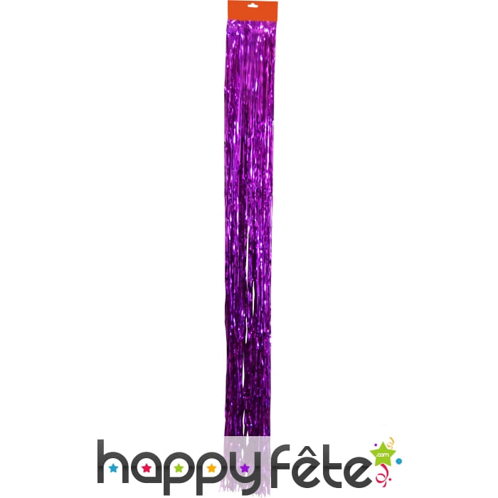 Cheveux d'ange ondulé rose 1 m