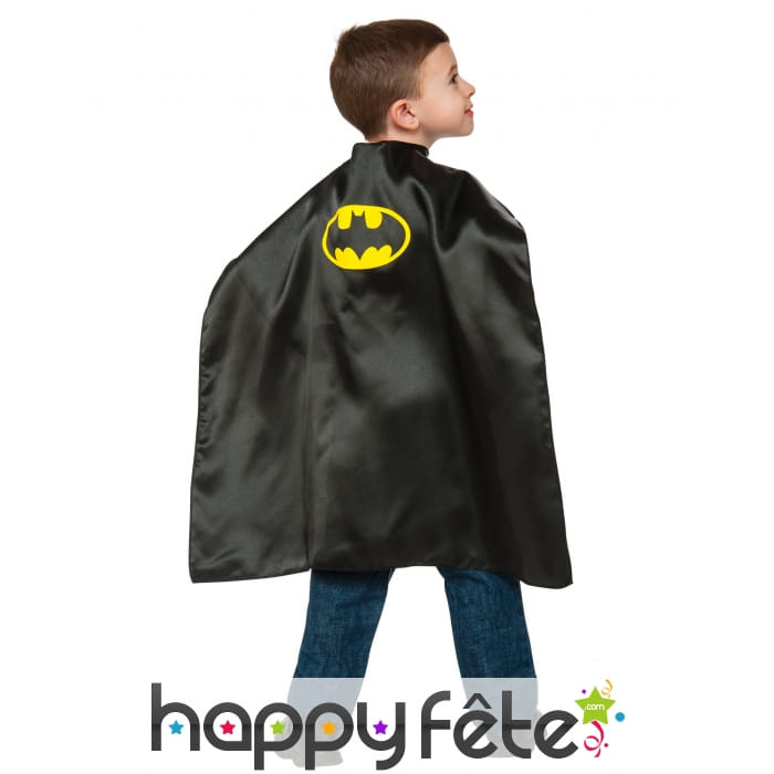 Cape de Batman noire pour enfant