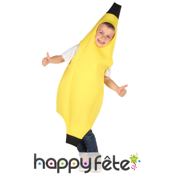 Costume de banane pour enfant