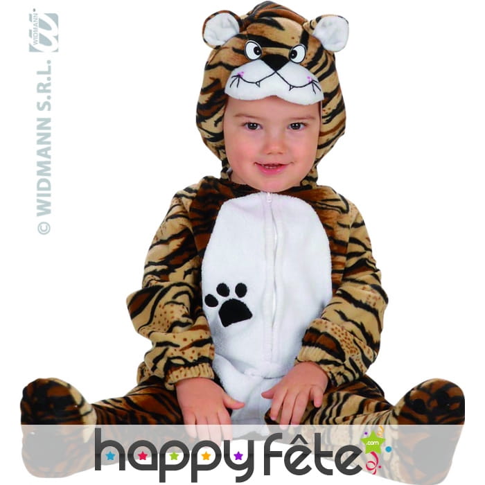 Costume de bébé tigre