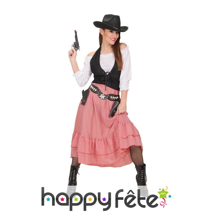 Costume de Belle de l'ouest