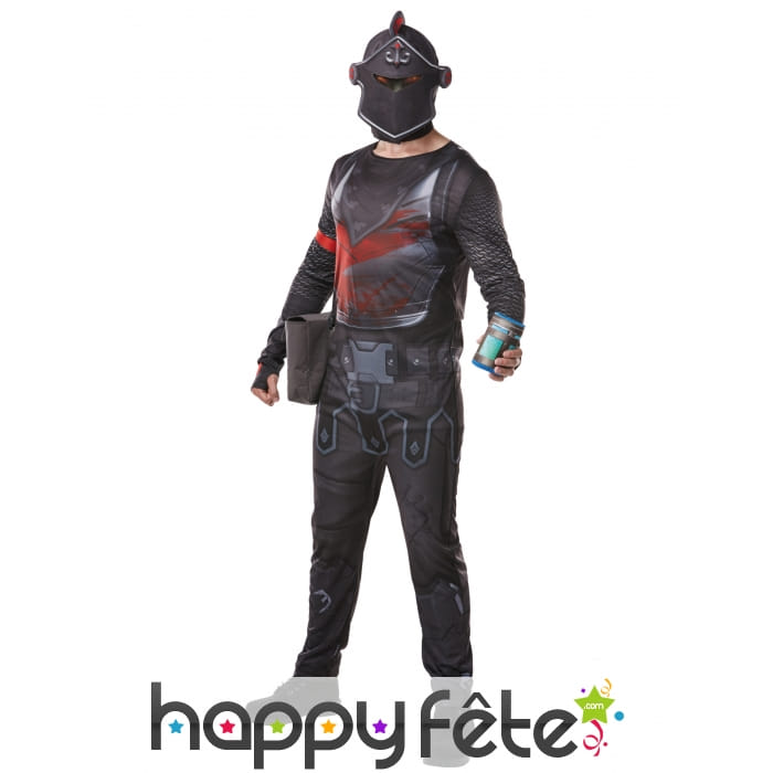 Costume de Black Knight pour homme, Fortnite