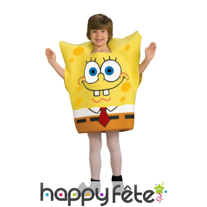 Costume de Bob l'éponge pour enfant