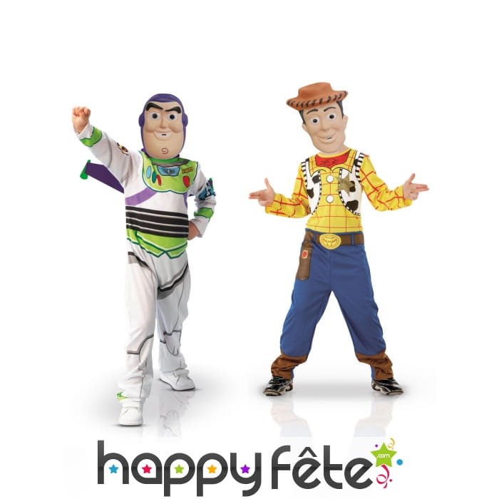Costumes de Buzz et Woody pour enfants
