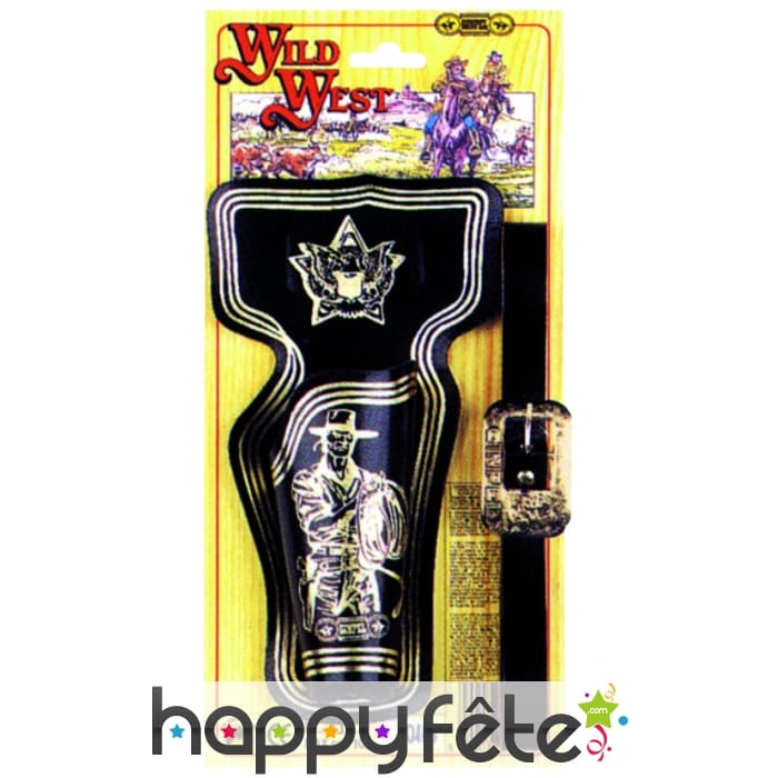 Ceinturon de cow-boy pour adulte