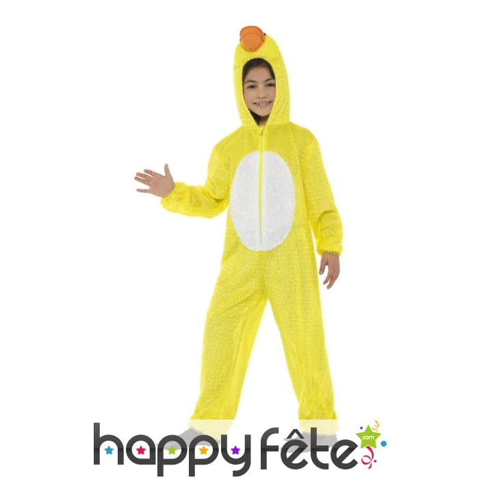 Combinaison de canard jaune pour enfant