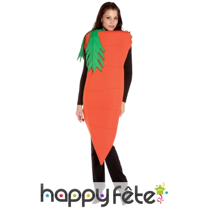Costume de carotte pour femme