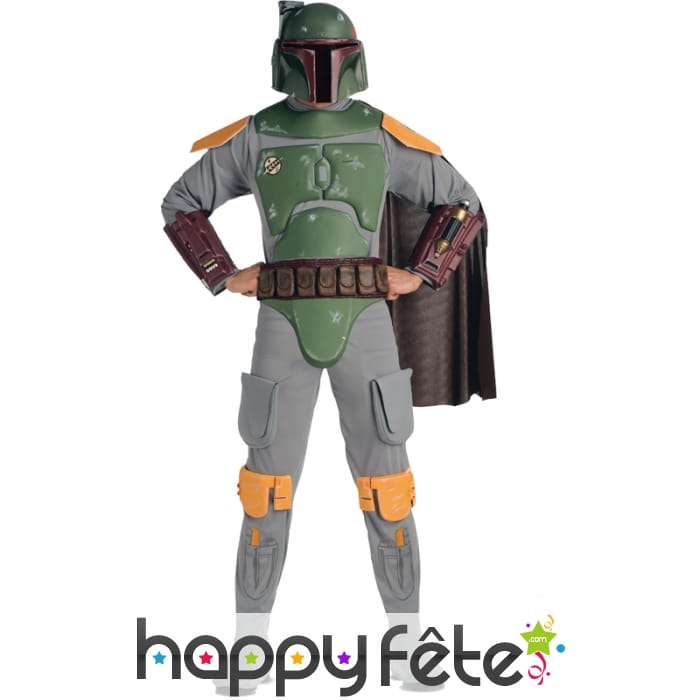 Costume de chasseur de prime Boba Fett, luxe