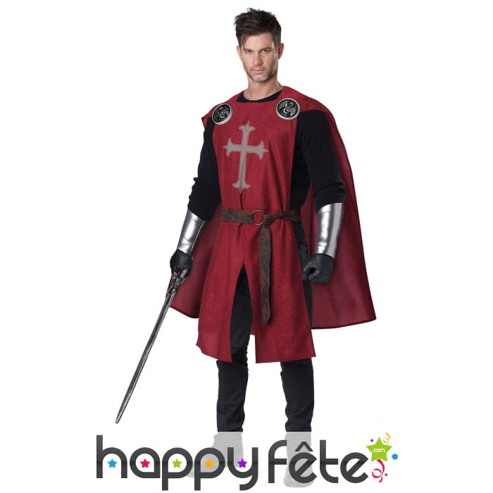 Costume de chevalier médiéval pour homme