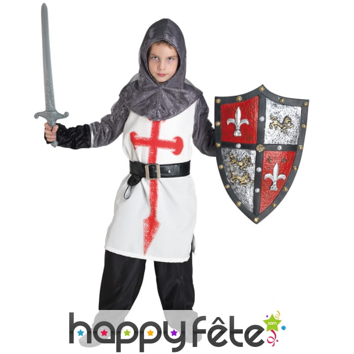 Costume de chevalier templier pour enfant