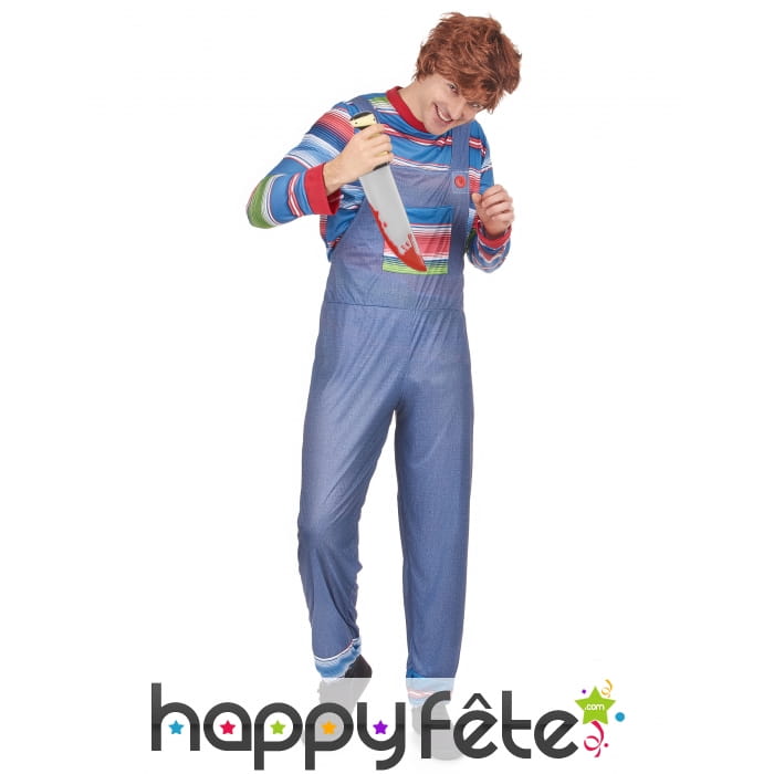Costume de chucky pour homme adulte