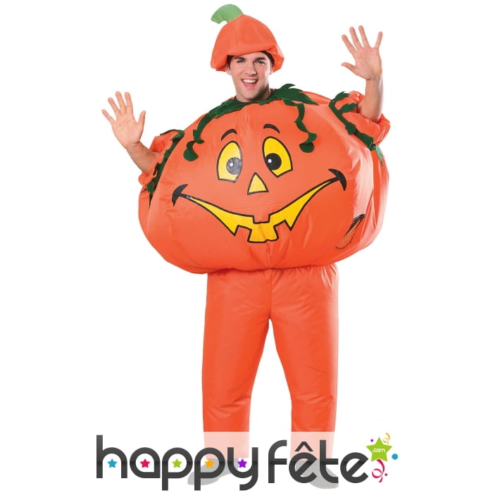 Costume de citrouille gonflable