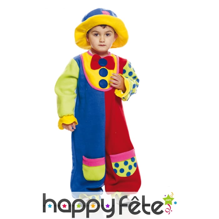 Costume de clown pour tout petit