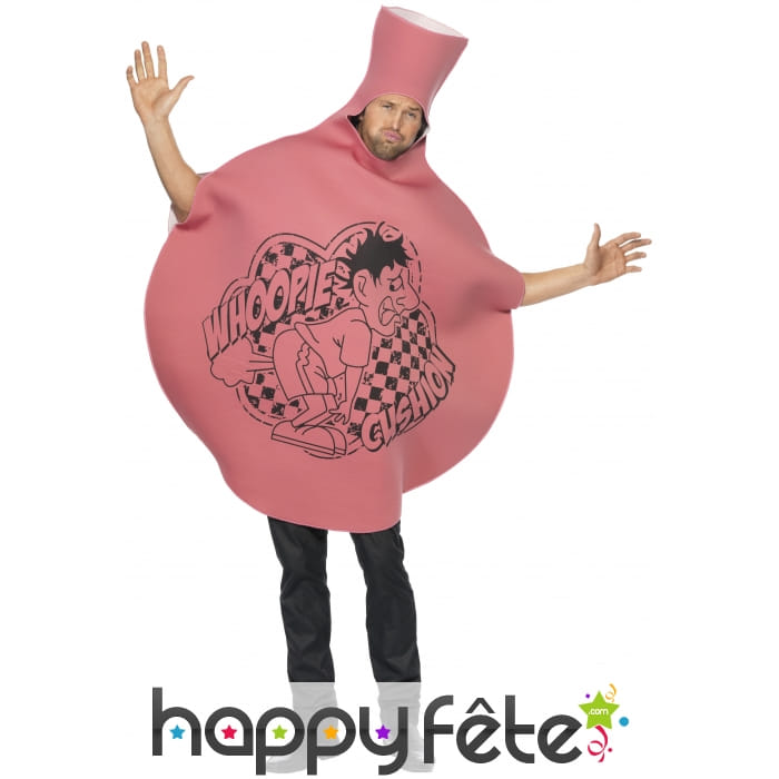 Costume de coussin péteur