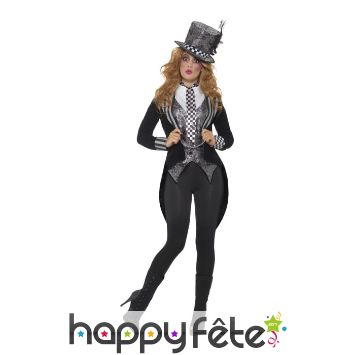 Costume du chapelier fou gothique pour femme