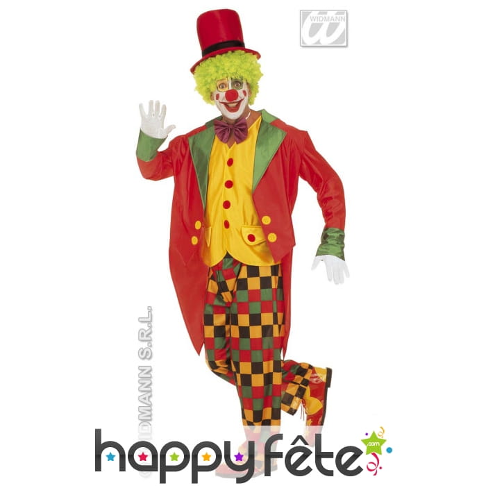 Costume du clown papov