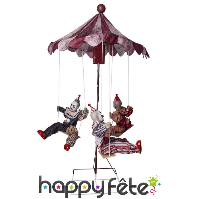 Carrousel décoratif de Halloween 1,3m