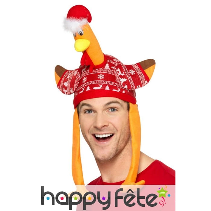 Chapeau Dinde de Noël