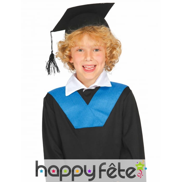 Coiffe de diplômé pour enfant