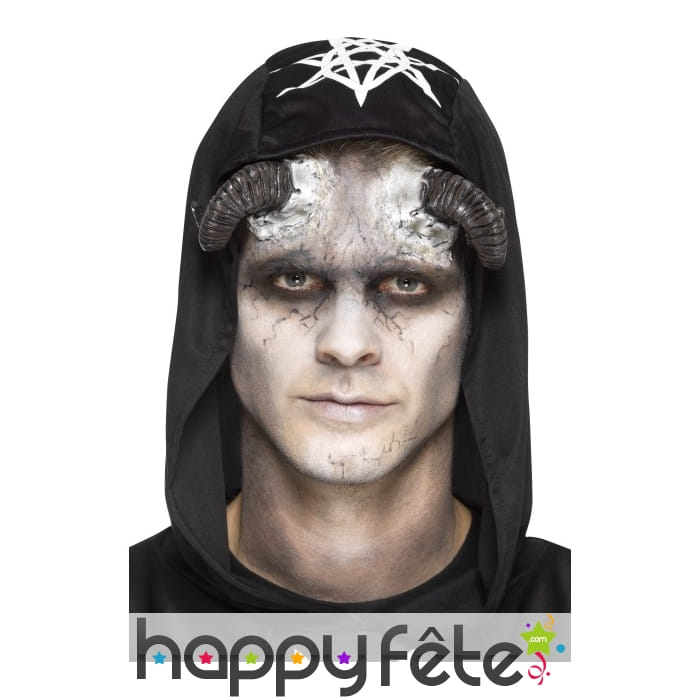 Cornes de démon bouc en latex