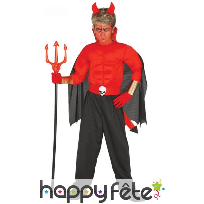 Costume de diable musclé pour enfant