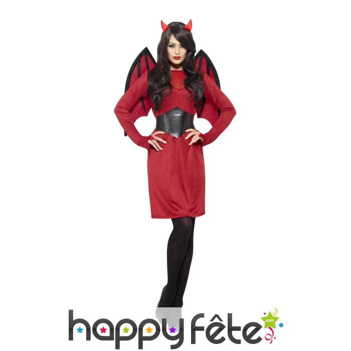 Costume de diablesse rouge premier prix