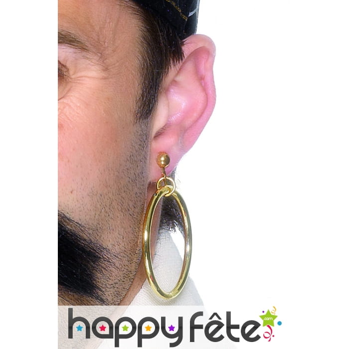 Créole dorée de pirate