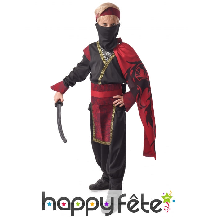 Costume d'élégant ninja pour enfant