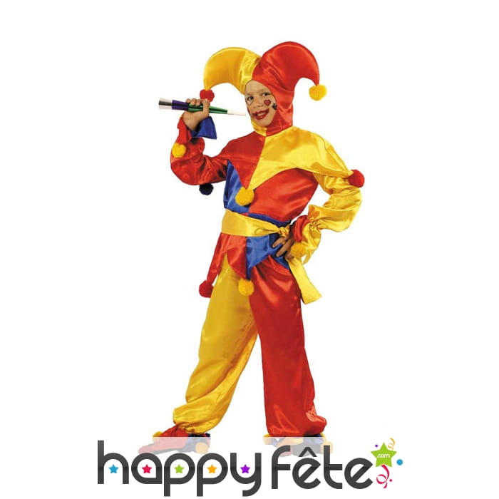 Costume d'enfant fou du roi