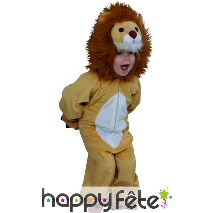 Costume d'enfant lion