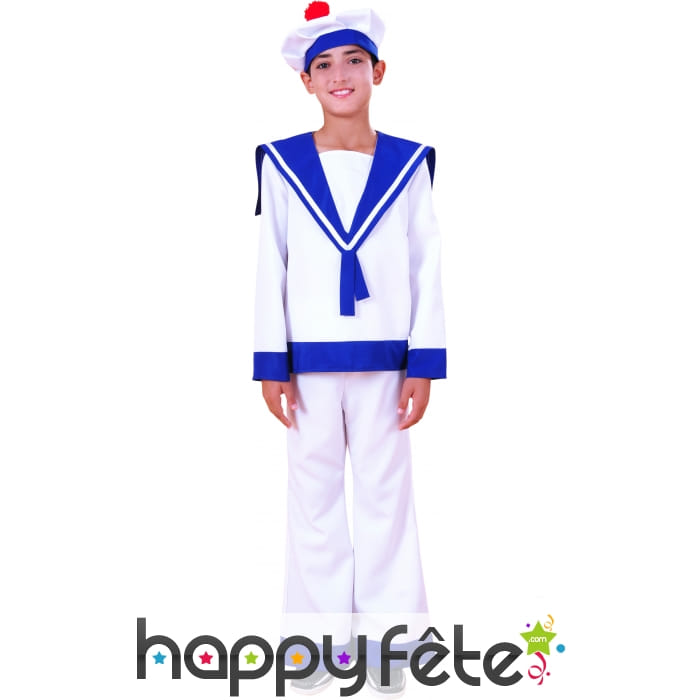 Costume d'enfant marin