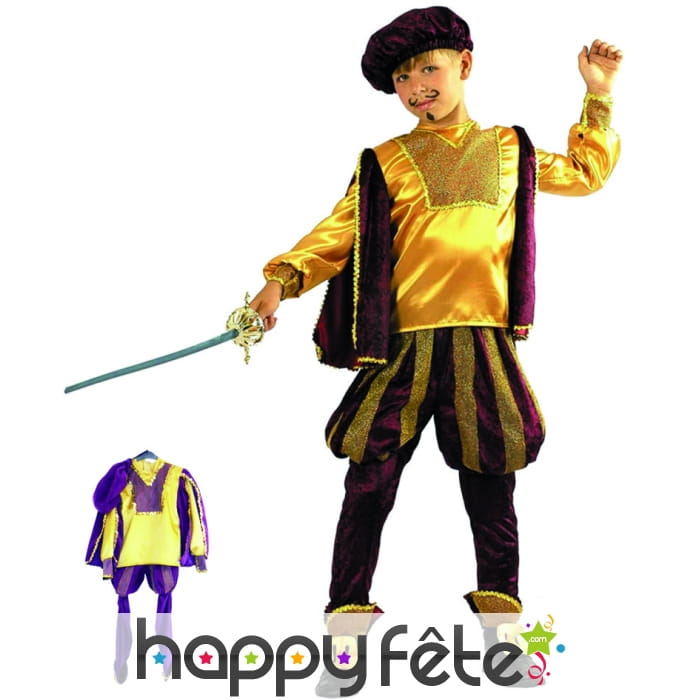 Costume d'enfant petit prince