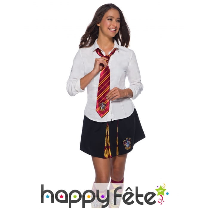 Cravate d'écolier Gryffonfor Harry Potter
