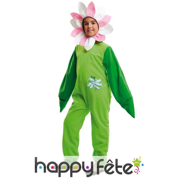 Combinaison de fleur pour enfant imprimé libellule