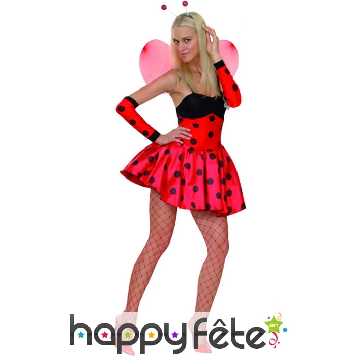 Costume de femme coccinelle sexy