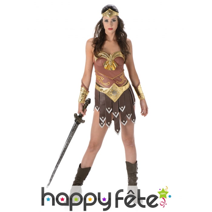 Costume de femme gladiatrice