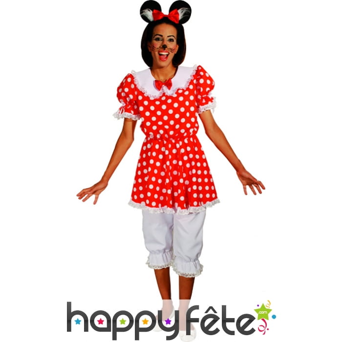 Costume de femme-souris