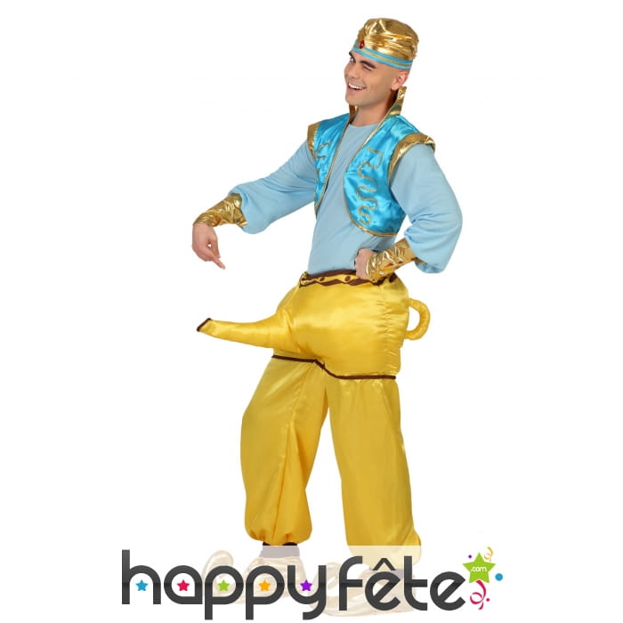 Costume de génie dans sa lampe pour homme