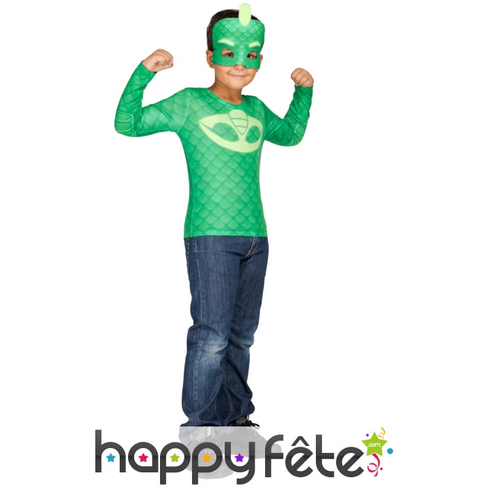 Costume de Gluglu Gekko pour enfant, Pyjamasques