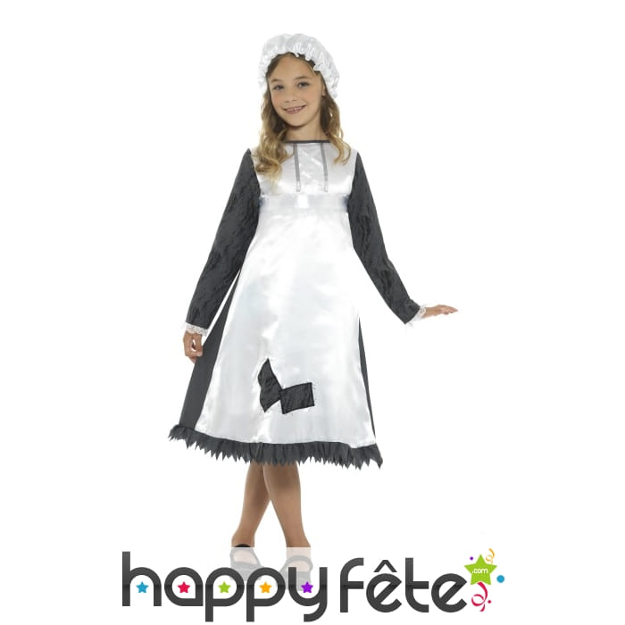 Costume de gouvernante victorienne pour enfant